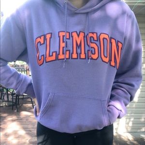 CHAMPION CLEMSON HOODIE💜🧡